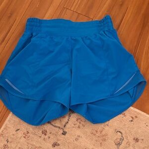 lululemon athletica Vibrant Blue Athletic Shorts